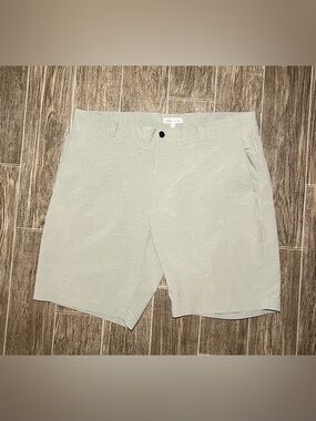 Peter Millar Shorts Mens 38 Gray Crown Crafted Shackleford Performance Stretch